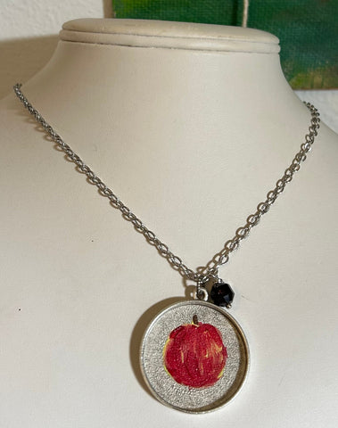 Apple Necklace on 18" chain