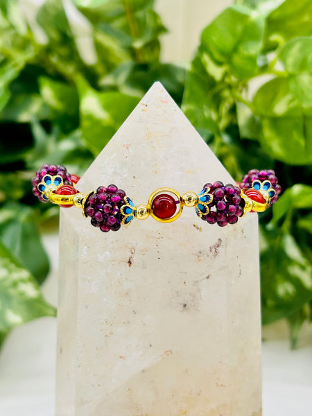 Purple Garnet Bracelets