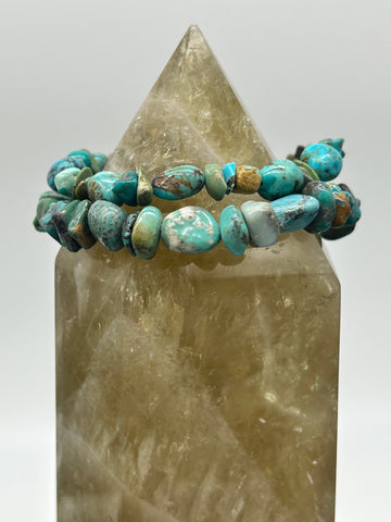 Turquoise Elastic Bracelet