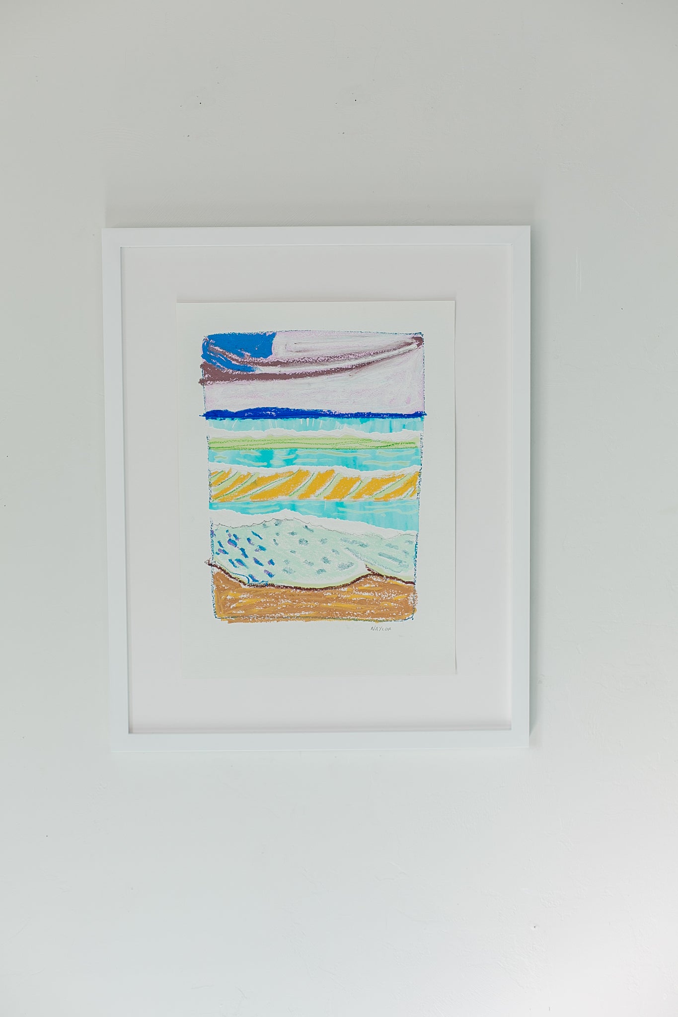“Rainbow Beach” - The Seascapes Collection by Andrea Naylor