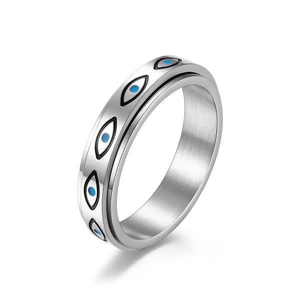 Stainless Steel Fidget Rings