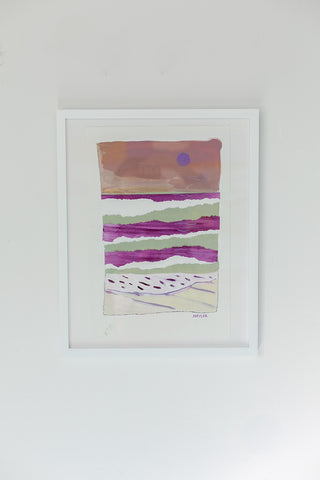 “Violet Mood” - The Seascapes Collection by Andrea Naylor