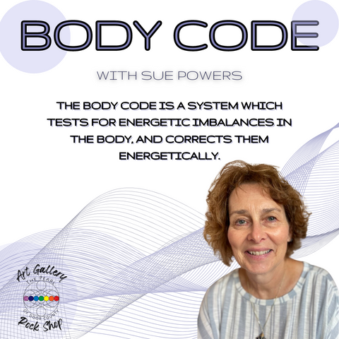 Body Code Friday, October 13th, 2023 with Sue Powers