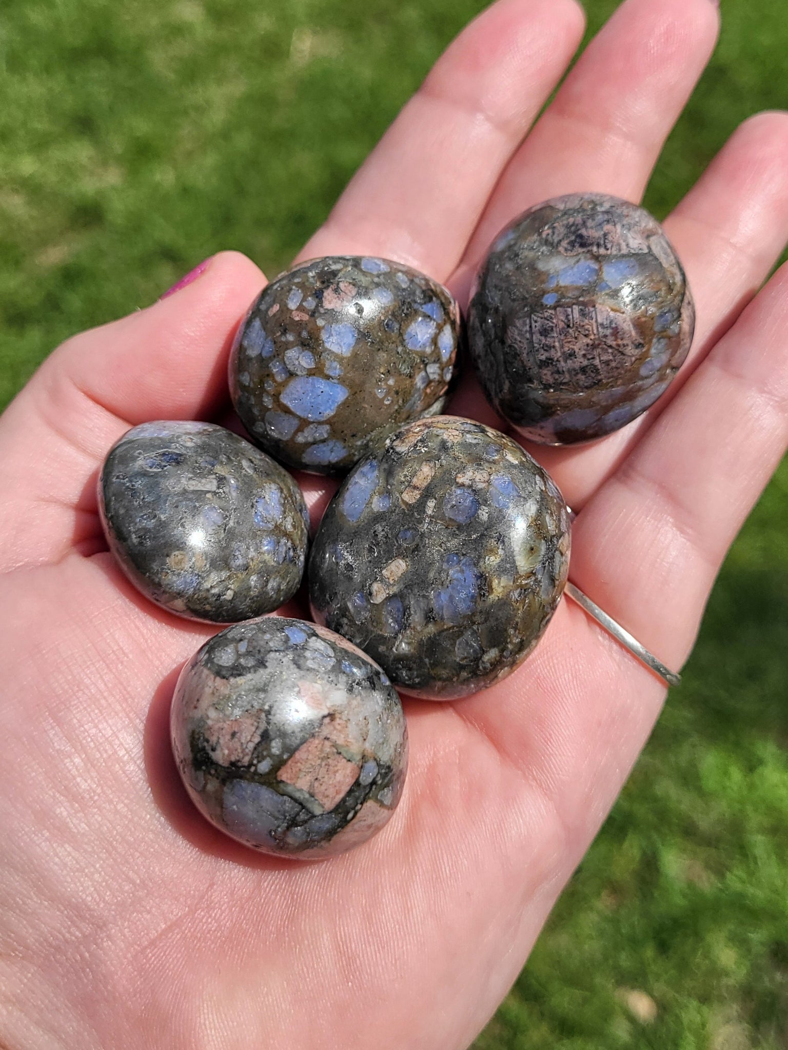 Glaucophane - Polished Stone