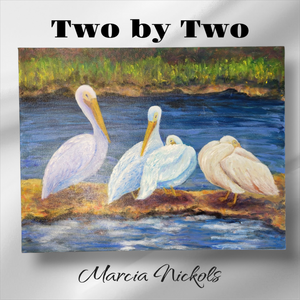 "Two by Two" Original Oil Painting by Marcia Nickols