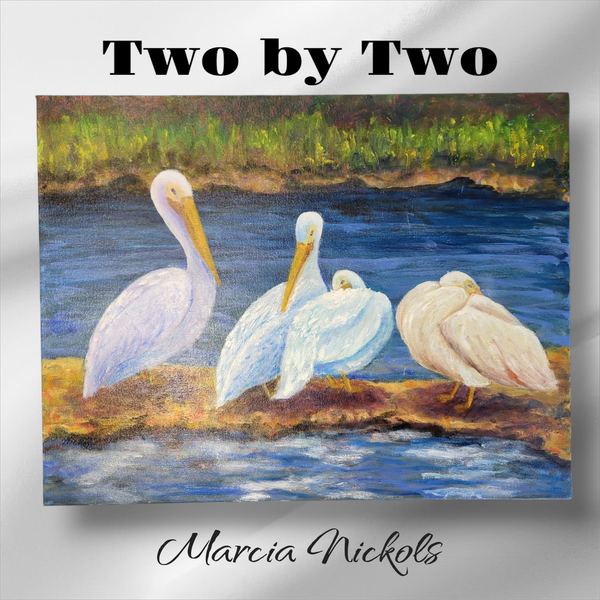 "Two by Two" Original Oil Painting by Marcia Nickols