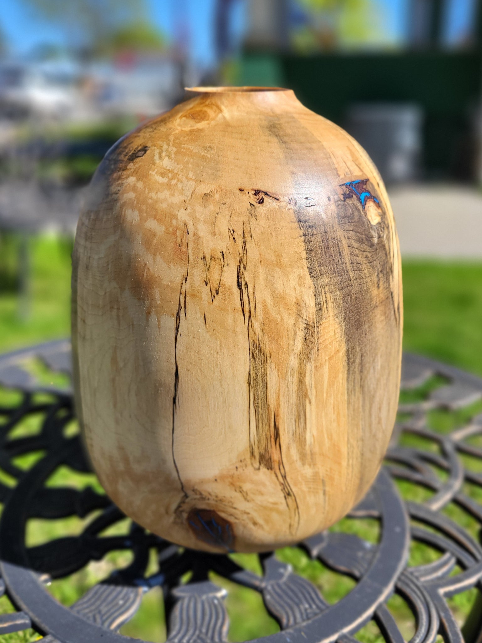 Spalted Maple Vase - Joe Krebsbach