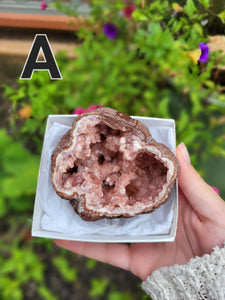 Pink Amethyst Geode