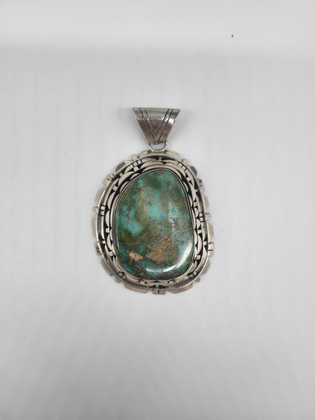 Turquoise Sterling Silver Pendant