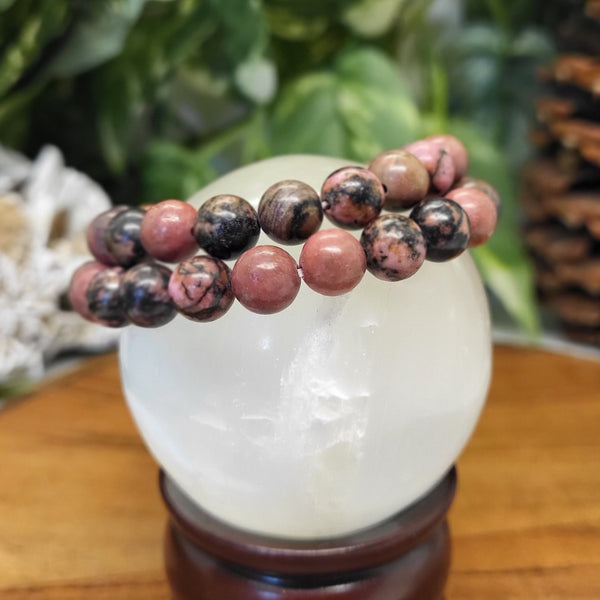 Rhodonite Elastic Bracelet