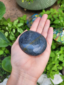 Lazulite Large Palm Stone