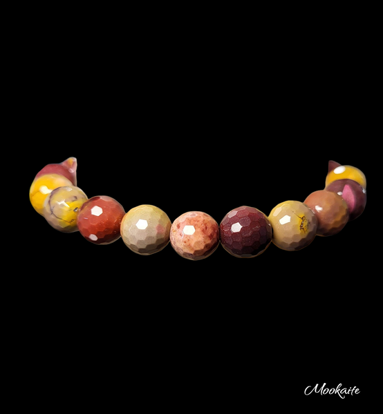 Mookaite Elastic Bracelets