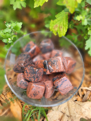 Polished Mahogany Obsidian Tumble