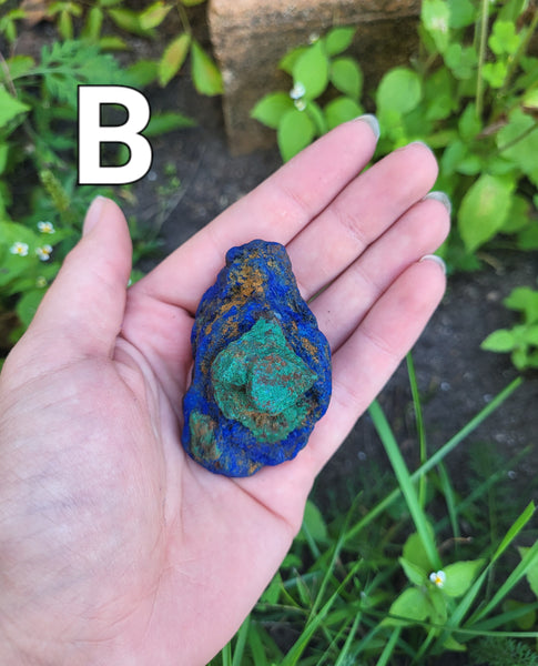 Azurite Malachite Chunks