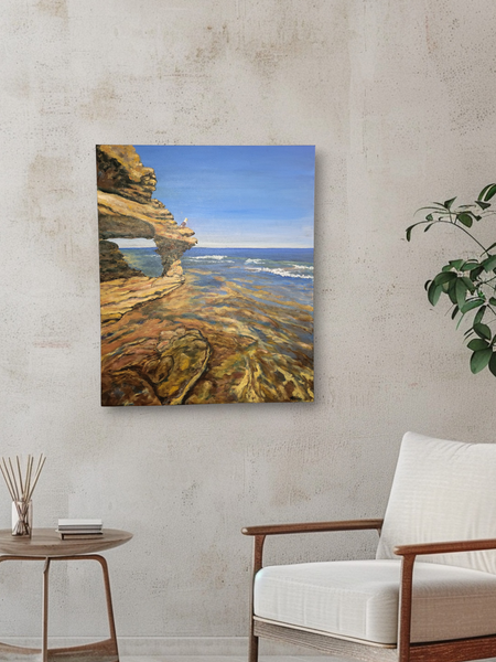 "Just Thinking" - Original Oil by Marcia Nickols