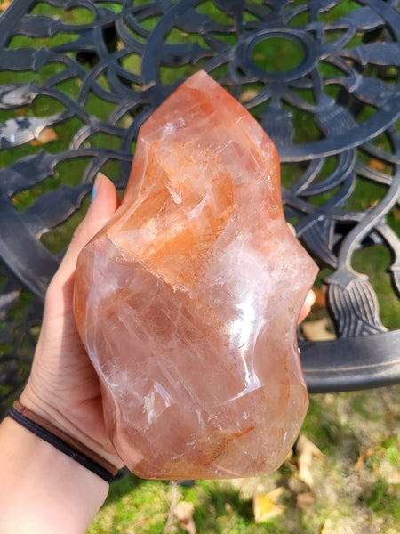 Fire Quartz Polished Flame