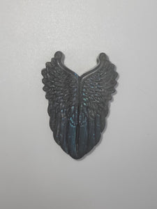 Labradorite Angel Wings Carving