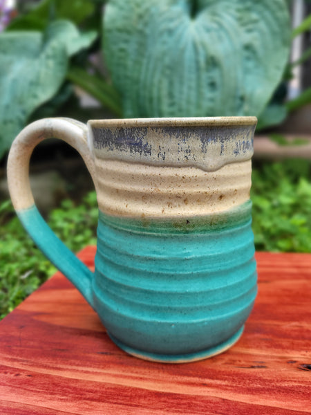 Blue & White Blended Mugs