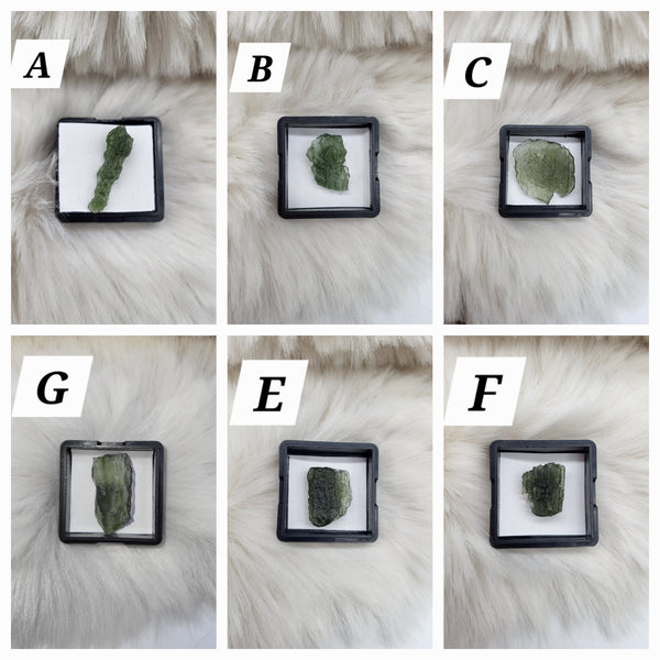 Moldavite Specimens