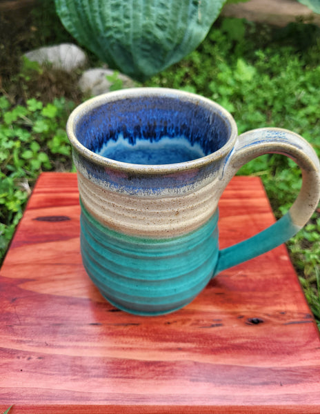 Blue & White Blended Mugs