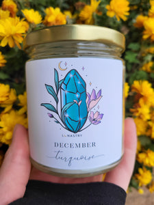 Lunastry Monthly Soy Candles - December