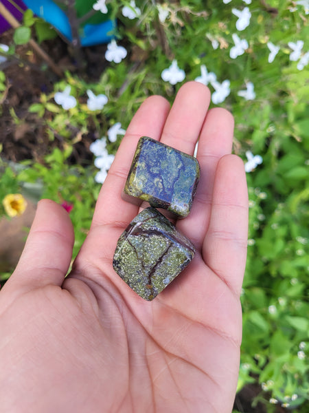 Dragon’s Blood Jasper Cube