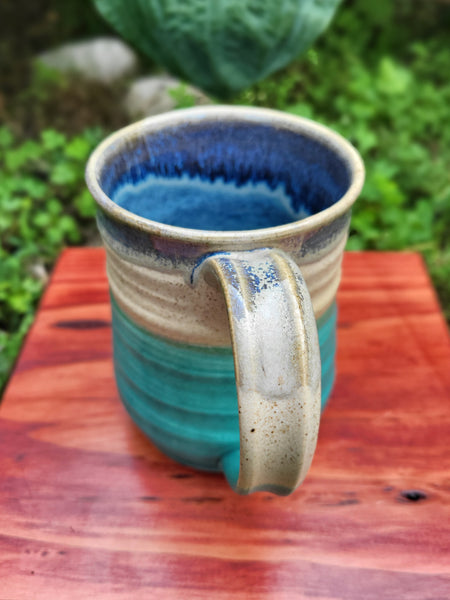 Blue & White Blended Mugs
