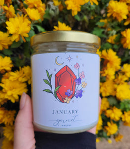 Lunastry Monthly Soy Candles - January