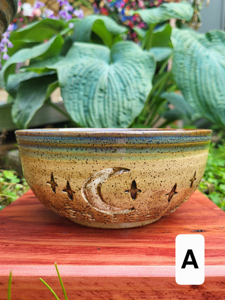 Moon & Stars Bowl by Liz Butler