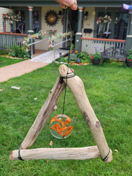 Hanging Driftwood Triangles- JVL Creations