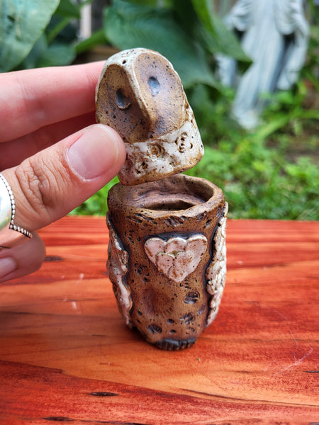 Owl Jar by Liz Butler