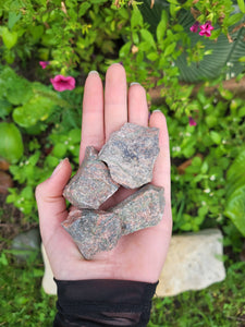 Rough Unakite - Pocket Stone