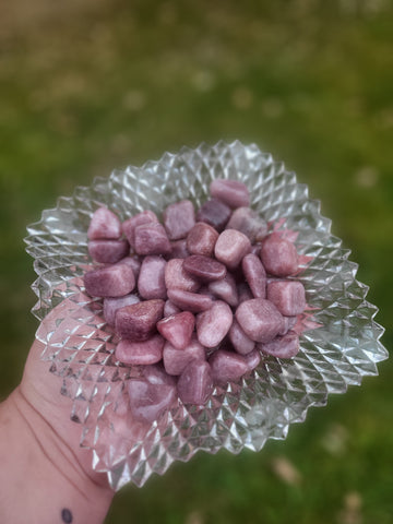 Strawberry Quartz Tumbles