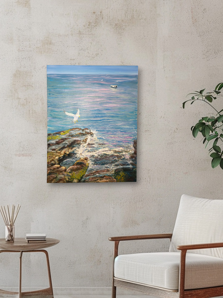 "Spirit" - Original Oil by Marcia Nickols