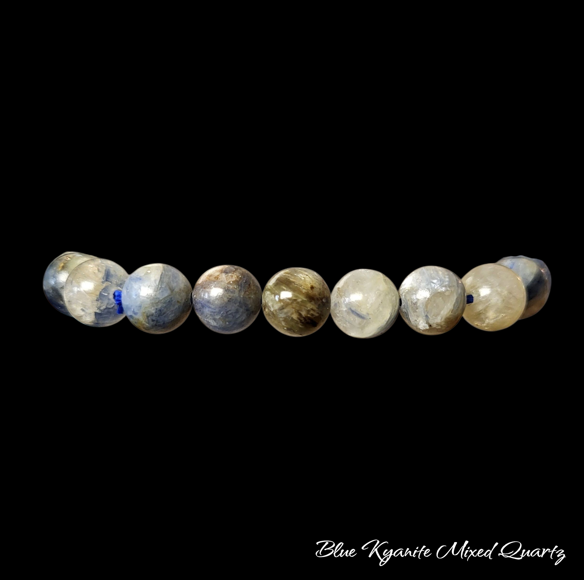 Blue Kyanite Elastic Bracelet