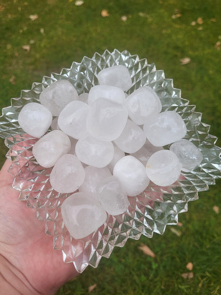 Clear Quartz Tumbles - Large