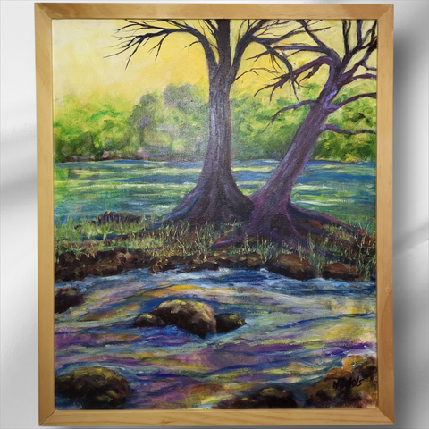 Island - Marcia Nickols (16"x20")