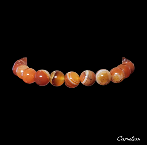Carnelian Elastic Bracelets