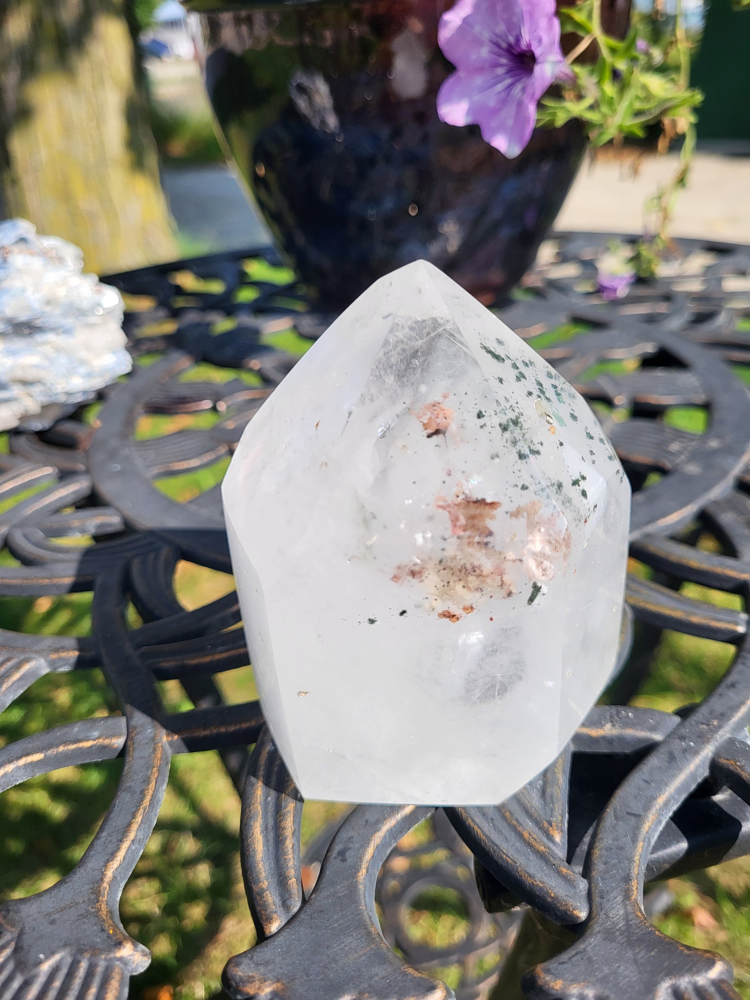 Garden Quartz Polished Point