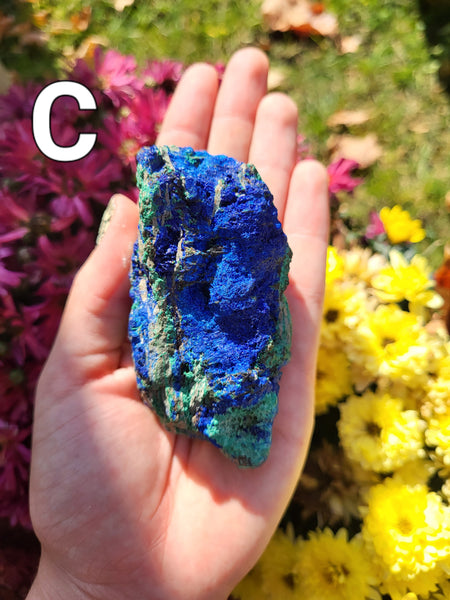 Azurite Malachite Chunks