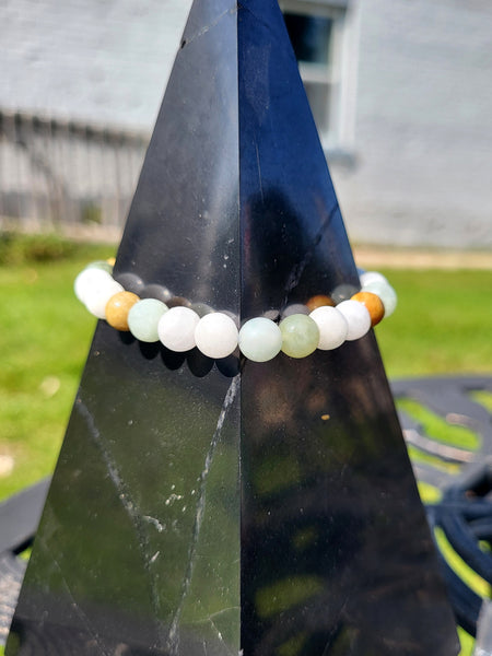 Burmese Jade Elastic Bracelet