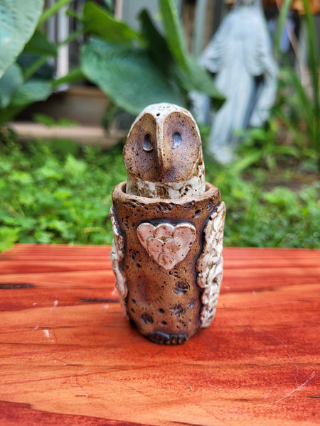 Owl Jar by Liz Butler
