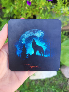 Wolf Moon Magnet