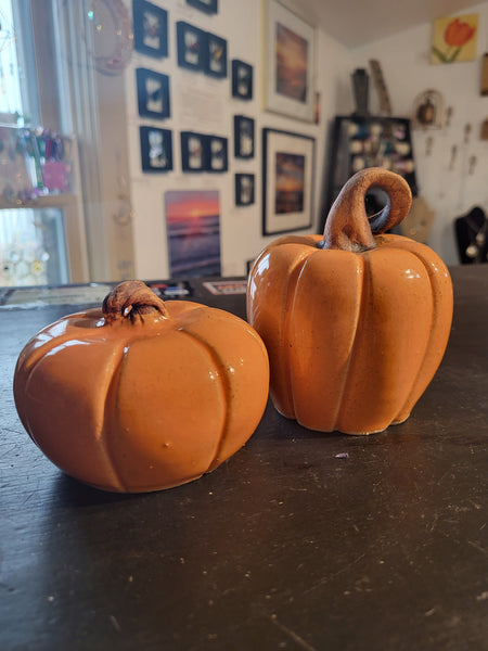 Bright Orange Pumpkins - Liz Butler