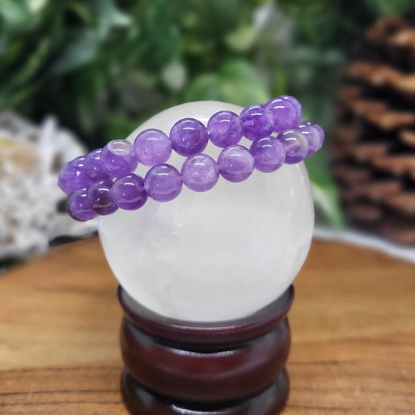 Amethyst Elastic Bracelets