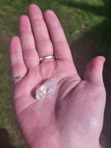 Small Aura Coated Quartz Points