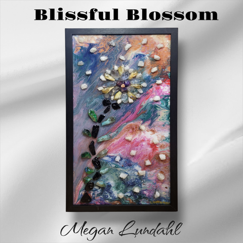 "Blissful Blossom" - Original Art by Megan Lundahl