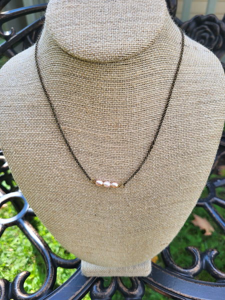 Freshwater Blush Pearl Necklace