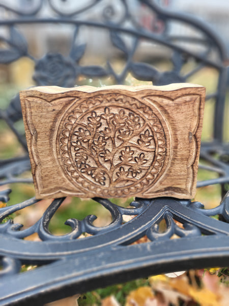 Large Wooden Treasure Box - Tree of Life