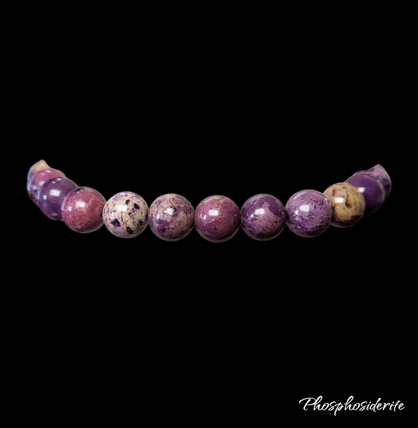 Phosphosiderite Elastic Bracelet